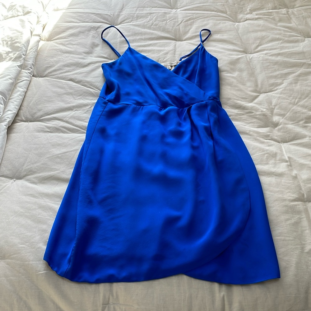 Lavender Brown 100% silk dress